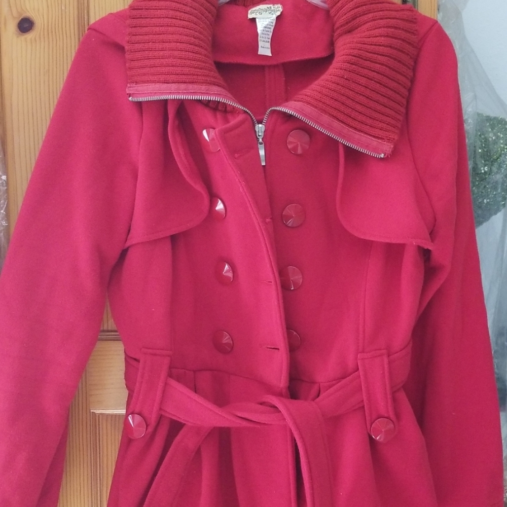 Red jacket